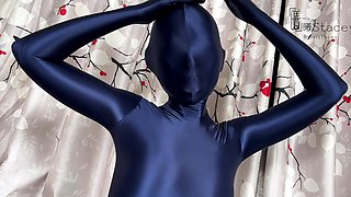 Amateur striptease and Solo masturbation