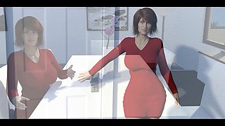 Father daughter 3d, familie, futanari