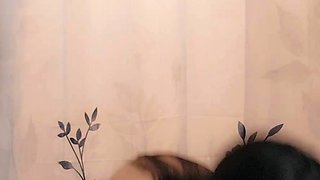 Small titted babe toys her pussy on webcam