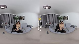 Big Boobed Blonde Masturbates With A Dildo In The Bathroom