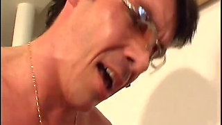 Blonde Takes Facial Cumshot