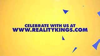Reality kings - Brandi Love joins her friend's daughter Mandy Armani & her bf in a steamy threeway