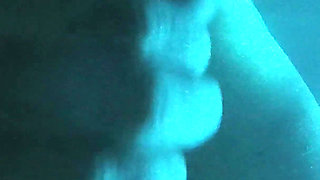 Flashing Dick in Front of My Teacher in Public Swimming Pool and Helps Me Masturbate It's Very Risky 4K