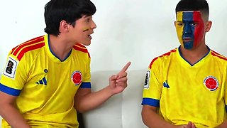 Crazy anal orgy with hot Latina babes in football uniform during World Cup watchсhrough