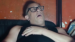Masturbating and sounding on