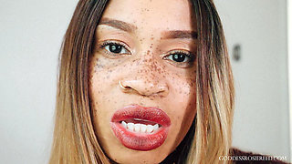 Learn From Rosie 7- Ebony Femdom Goddess Rosie Reed Mental Domination Slave Training Programming