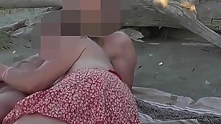 French Teacher Blowjob Amateur on Nude Beach to Stranger with Cumshot P2 - Misscreamy