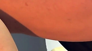 Secretary in Boss's Office: Close up Anal Creampie Full - POV & Tight Ass