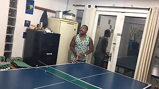 Playing Ping Pong Is Tough After the Victory