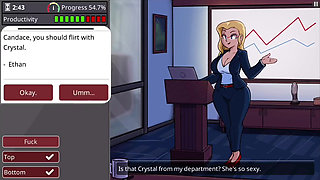 Girl with Big Boobs and Big Ass Takes Monster Cock - Barely Working Gameplay Level 3