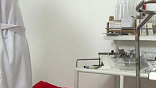 Mature gyno- gyno clinic caught patient's pulsating orgasm pussy contractions