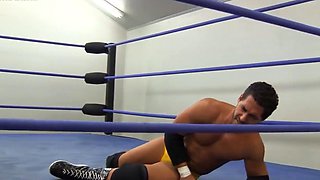 Great wrestling match for girl