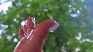 Black Amateur Explore Hot Foot Fetish