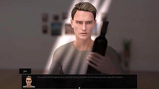 Forbidden passion unfolds with daring wife and bull in thrilling birthday play