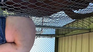 -Onlyfans.com- Damnnndezzyyy - Fence Fucking Had To Cut It