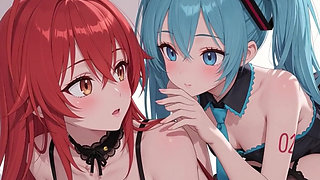 Anime Sensual Girls Adult Style Fantasy Visual