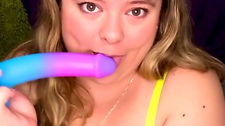 Dildo solo 49 years BBW housewife with big boobs