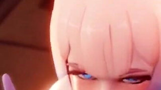 Kokomi Blowjob Oral Fellatio - Genshin Impact 3D Dick Sucking Deepthroat Animation Aether Sex