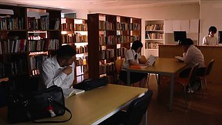 Hot college Asian chick with school uniform