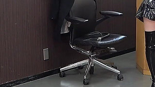 Female Office Employee's Punishment Whipping Card Game