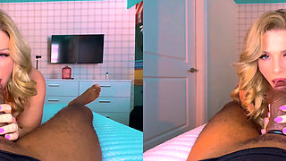 VR 3D - Big Boobed MILF Sucks and Fucks BBC