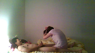 Submissive Chinese Slut Sucks My Dick and Swallows My Cum