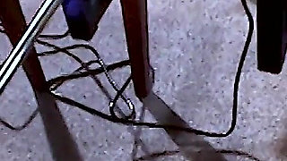 Brunette Fucking Machines Slut