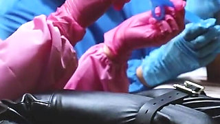 Sadistic Nurses Sounding Tied Up Patient