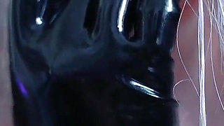 Amazing Big Ass Tease with Latex Outfit