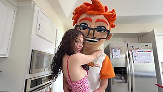 My PornDudeCasting Guest Stella Nash Licked Me Clean After I Came on Her Face