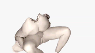 Puchis - Anal Stepmom Mount My Cock Her Ass She Gets Real Anal Orgasm Cum Flows