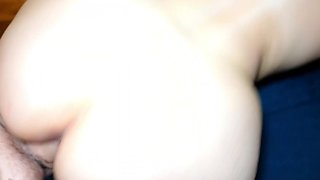 German Butch MILF Fucked and Cummed on by Amateur Boyfriend