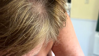 This Gilf has a hot sex date in a hotel room - my older pussy gets filled!