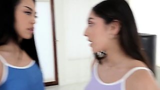 Teen Bianca Bangs Helps Madison Wilde Pleasure Her Stepbro