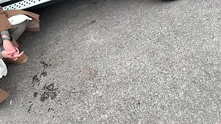 Marlboro Smoke Tease & Drool Spit Domination POV