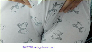 Cameltoe- Puffed Pussy- Swollen Pussy- Pajamas- Turkish Porn