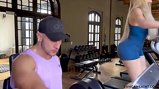 Hot Gym Couple Finallly Hook Up With Duncan Saint And Marian Franco