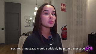 Latina Model Fucks a Tourist in Madrid! - Abella Olsen