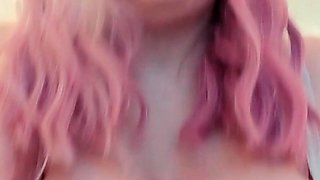 Big boobs russian milf toys her ass on webcam