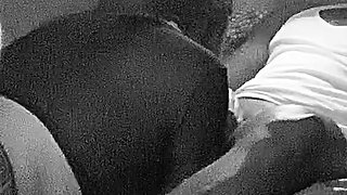 Chola Mexican sucking black dick