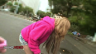 Saki Oshiro's Intimate POV Bathroom Blowjob and Ride