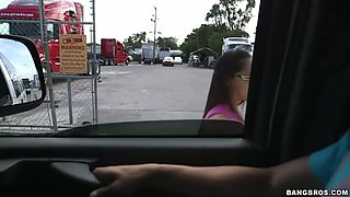 Joanna James Stars in Bang Bus Discount