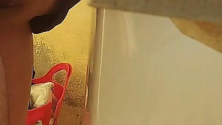 Married Housewife Pays Washing Machine Technician with Her Pussy