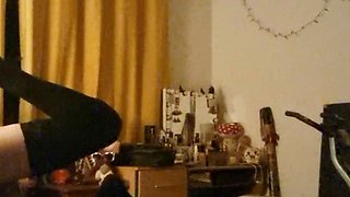 Sucking older bf's big dick until he fucks me deep