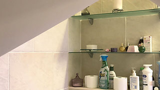 Undressed in the Bathroom