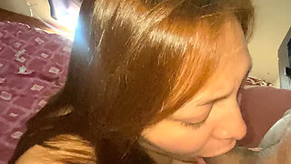 Angy's slut's specialty is sucking someone else's cock with deep throat