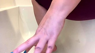 Amateur Trampling brings you Foot Fetish xxx mov