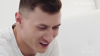 Beautiful babe Sybil fucks a guy in a hot fantasy