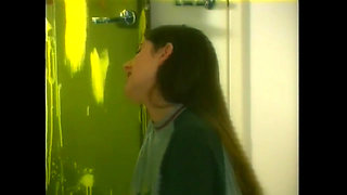 Two Young Vintage Lesbians Lick and Masturbate Their Hairy Pussy in a 69