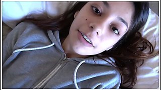 Tiny Girlfriend Fucks Before Gym - Perfect Girlfriend